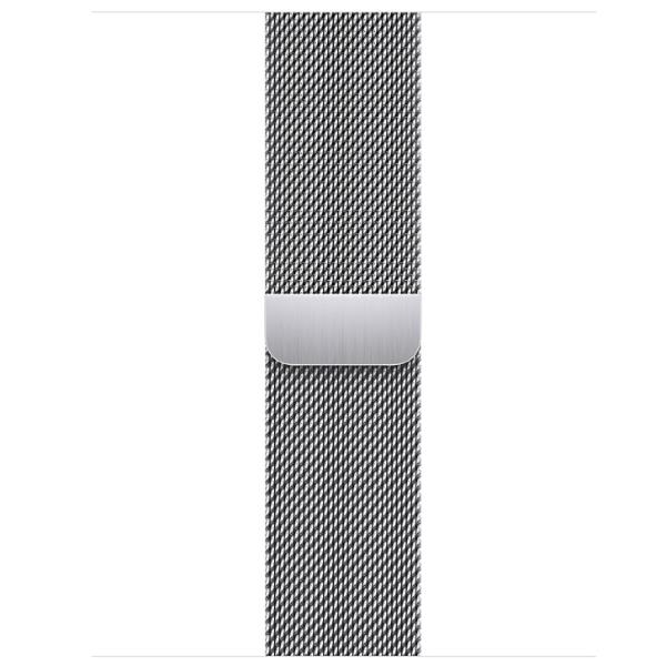 Apple 41mm Silver Milanese Loop